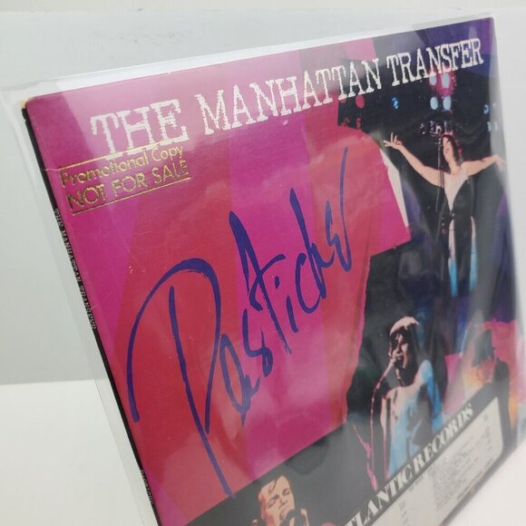 Manhattan Transfer Pastiche Vinyl Record Promo LP 1978 SD 19163 NM Near Mint - Picture 7 of 11